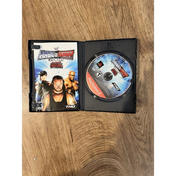 WWE Smackdown VS Raw 2008 (PS2, 2007) CIB - Picture 3 of 3